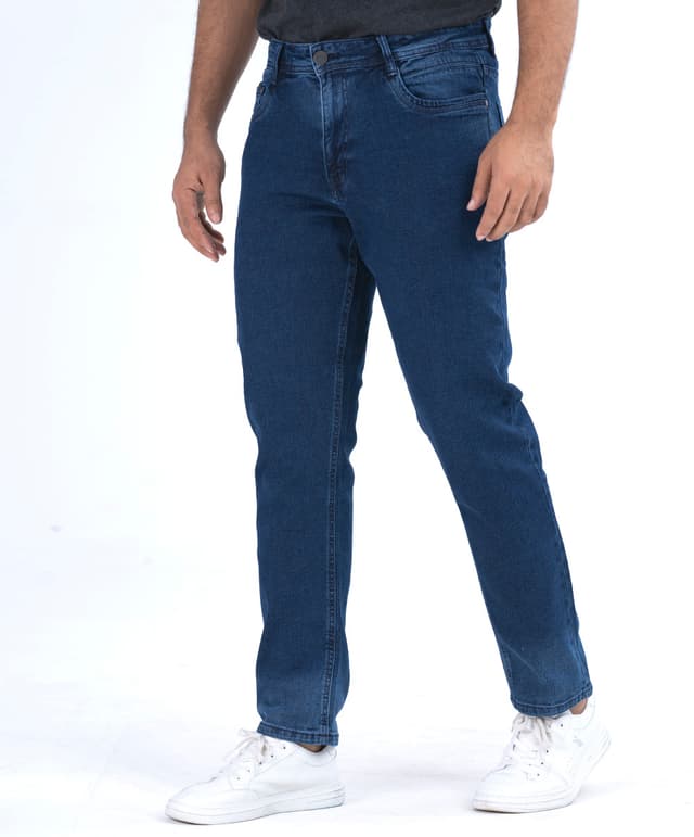 Navy Blue Slim Fit Jeans